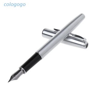 Colo Hero 5020 ปากกาหมึกซึม สเตนเลส สีเงิน พร้อมปลายปากกามาตรฐาน M