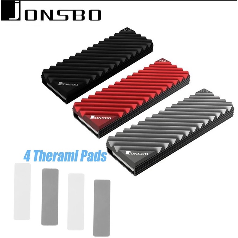 ภาพหน้าปกสินค้า️ฮีทซิงค์ M2 JONSBO ️ M.2-3 M2 Aluminum Heatsink Cooling (ใช้งานกับ PS5 ได้) จากร้าน atitaccess บน Shopee