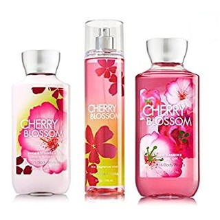 Bath &amp; Body Works  กลิ่น Cherry Blossom  กลิ่นแนวดอกไม้หอมสดชื่น ใหม่แท้ 100% USA
