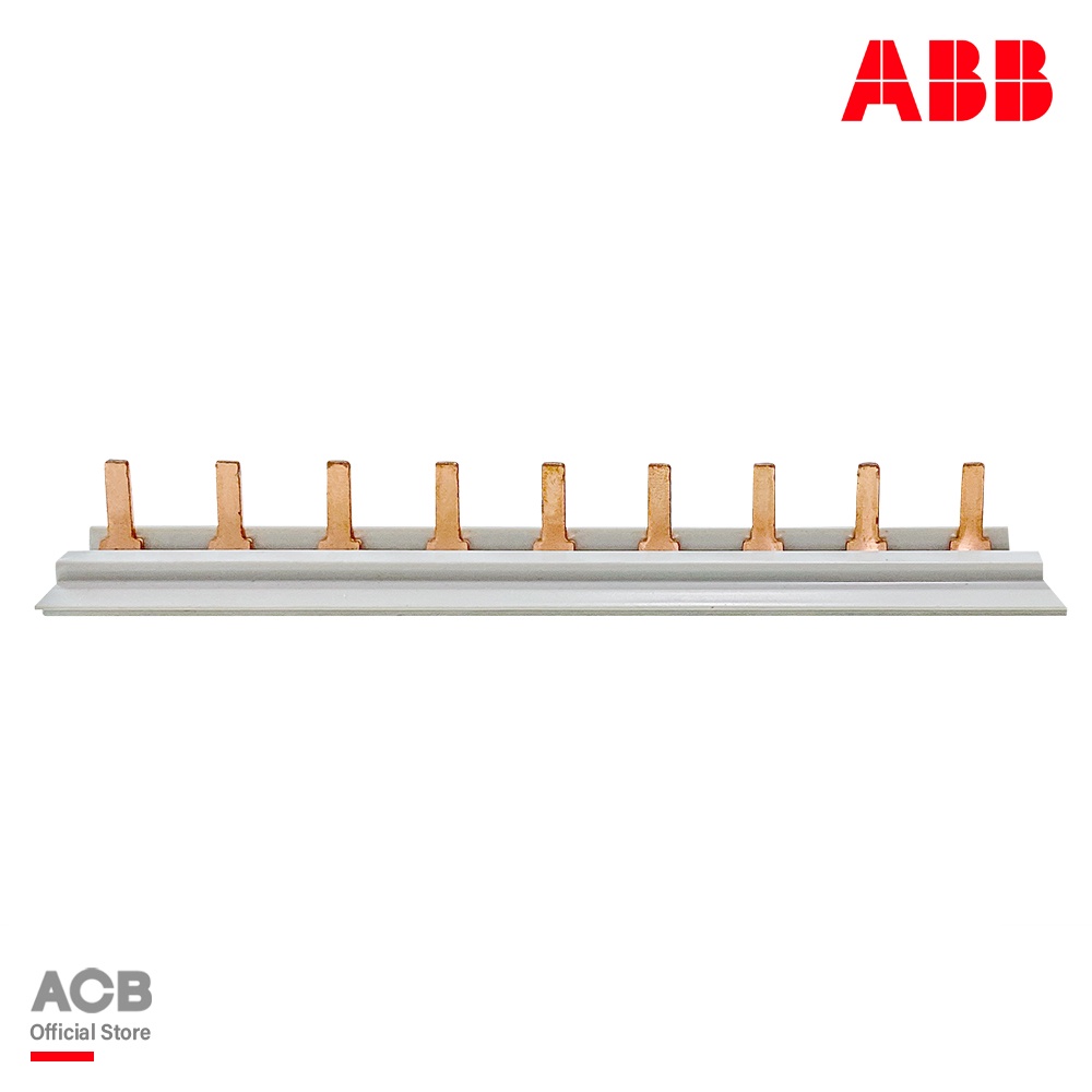 busbar-comb-9pin-abb-system-pro-m-for-system-pro-m-modular-enclosures-order-code-2cdlt210001r1009-บัสบาร์-9พิน