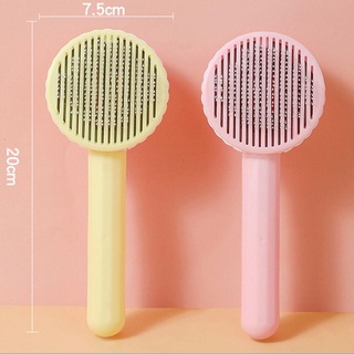 ภาพขนาดย่อของภาพหน้าปกสินค้าPREVALENT Durable Cat Dog Comb Tools Steel Needle Combs Hair Brush Hair Removal Pet Supplies Cleaning And Beauty Practical Pet Hair Cleaner/Multicolor จากร้าน prevalent.th บน Shopee