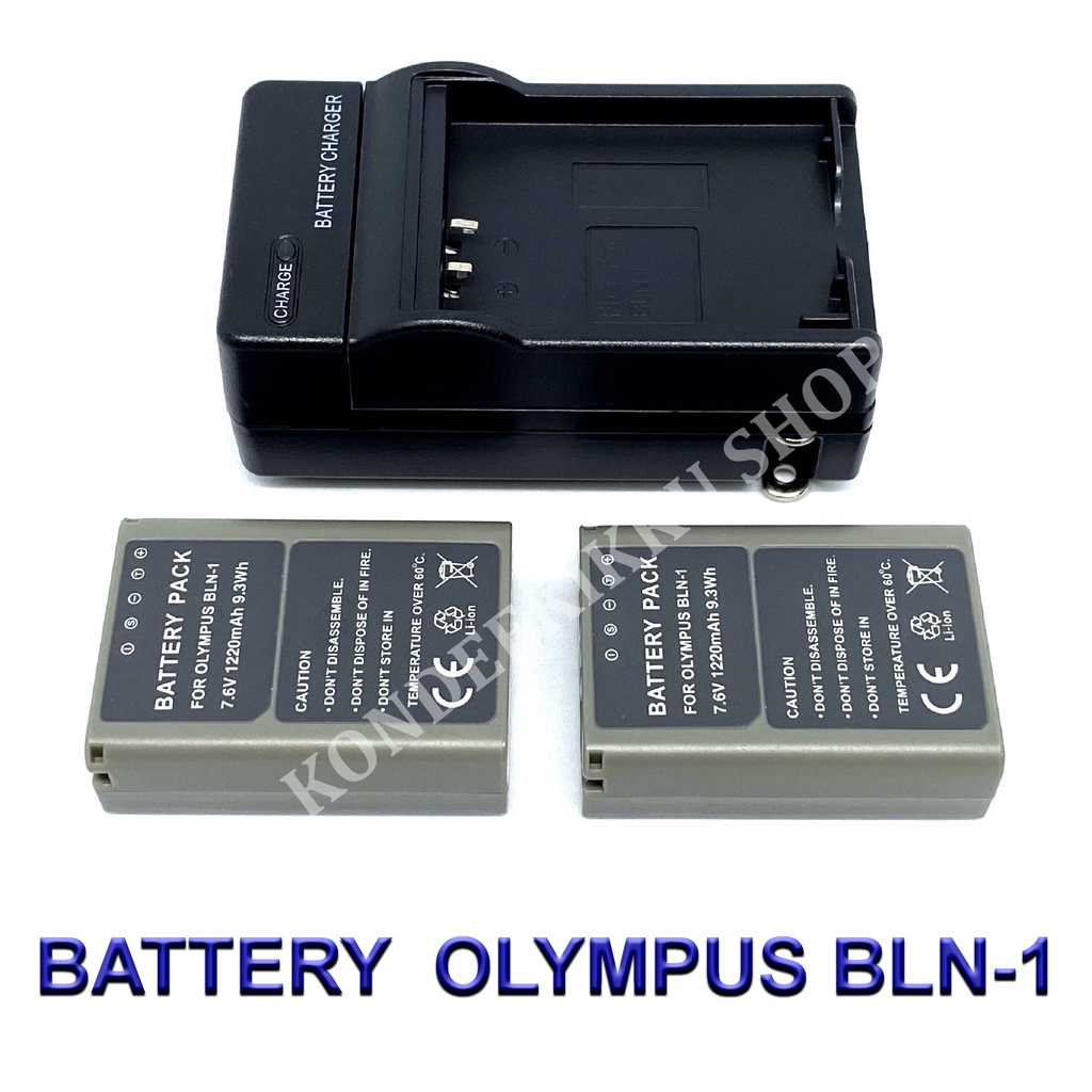 ภาพหน้าปกสินค้าPS-BLN1 / BLN-1 / BLN1 Battery and Charger For Olympus OM-D E-M1, OM-D E-M5, OM-D E-M5 Mark II, OM-D E-P5, Pen-F จากร้าน kondeekikku บน Shopee
