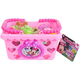 Disney Junior Minnie Mouse Bow-Tique Bowtastic Shopping Basket Set ชุดตะกร้าช้อปปิ้ง ลายการ์ตูนดิสนีย์ มินนี่เมาส์ ประดับโบว์