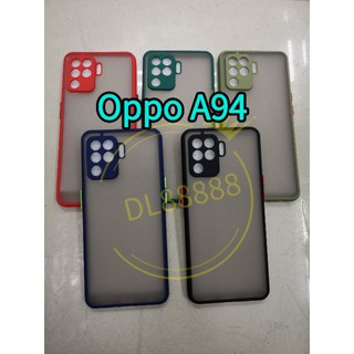 a74✨พร้​อมส่งใน🇹🇭✨เคสขอบนิ่มหลังแข็งขุ่นคลุมกล้องFor Oppo A94 | Oppo A54 / A74 4G / A74 5G / A15 / A15S / A95 / A95 5G