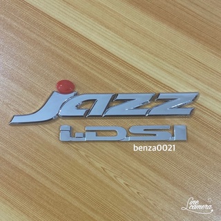 โลโก้ JAZZ+iDSI ติดท้าย Honda ชุด 2 ชิ้น