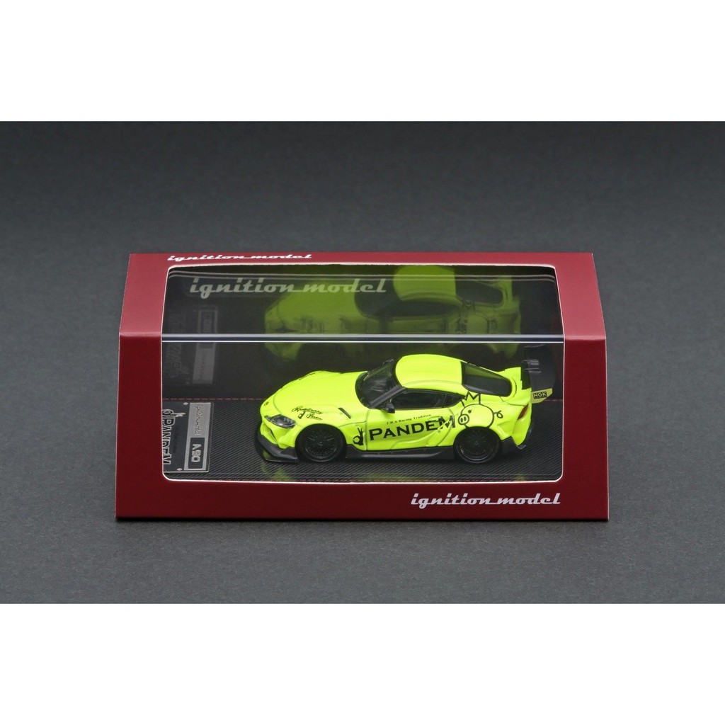 Modèle Réduit Toyota Supra A90 Pandem 1:64 - Vert Métallisé, Ignition Model IG2336