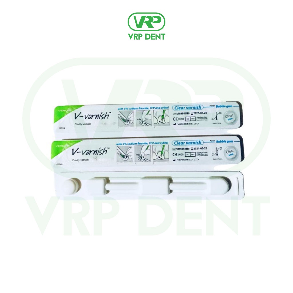 ภาพสินค้าV-varnish Premium ฟลูออไรด์วานิช VRC-0X-X จากร้าน vrp_dent บน Shopee ภาพที่ 5