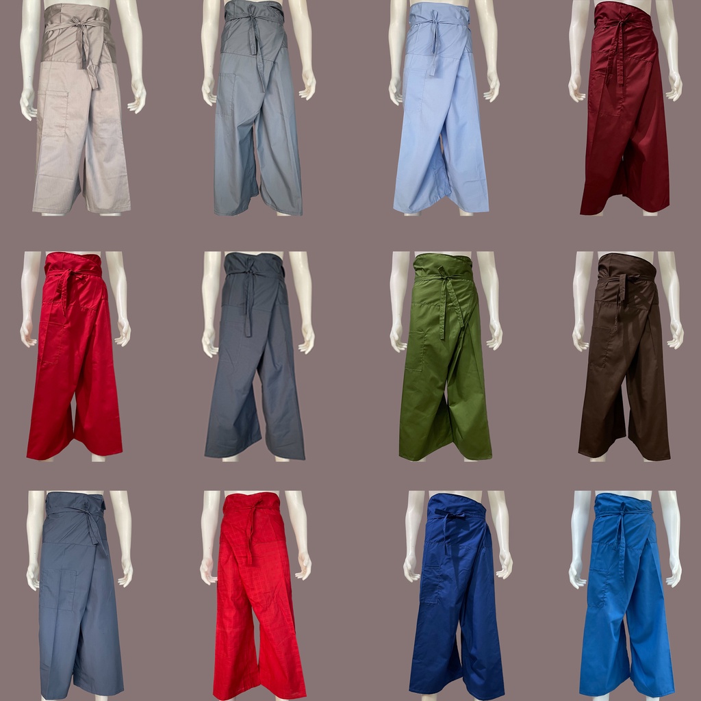 ภาพหน้าปกสินค้ากางเกงเล กางเกงขาก๊วย ขายาว เนื้อผ้าหนาไม่บาง มีเชือกผูกในตัว จากร้าน dowrung_official บน Shopee