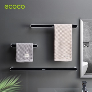 [พร้อมส่ง]Ecoco ราวแขวนผ้าติดผนัง ไม่เป็นสนิม ราวแขวนผ้าเช็ดตัว ในห้องน้ำ ไม่ต้องเจาะ ใช้งานง่าย E1929