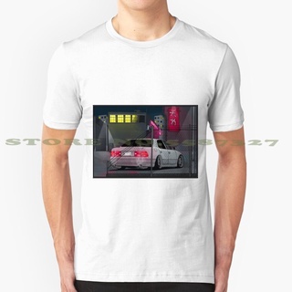 tshirtเสื้อยืดคอกลมฤดูร้อนLs400 เสื้อยืดลําลอง แขนสั้น พิมพ์ลาย Vip Car Scene Ls400 1Uz V8 สไตล์ญี่ปุ่น เหมาะกับฤดูร้อน