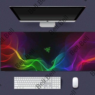 สินค้า แผ่นรองเมาส์ 80x30cm Razer Gaming Mouse Pad Gamer Keyboard Maus Pad Desk Mouse Mat Game