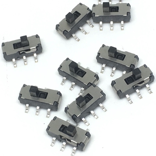 ภาพขนาดย่อของสินค้าMss22D18 สวิทช์ขนาดเล็ก 2 P2T 6 Pin 2 มม . 10 ชิ้นสําหรับ Dvd Switch Inventor. Th