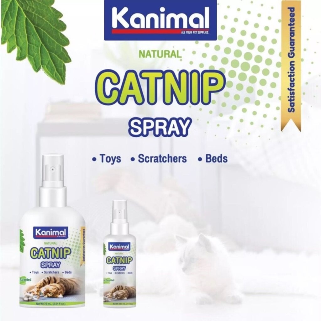 ภาพสินค้าKanimal Catnip Spray สเปรย์แคทนิป กัญชาแมว สูตรธรรมชาติ 100% จากร้าน pettogether บน Shopee ภาพที่ 1