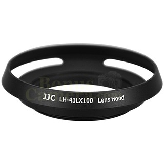 LH-43LX100(B) ฮู้ดสีดำสำหรับกล้อง Leica D-LUX 7,D-LUX (Typ 109) Panasonic Lumix DMC-LX100,LX100 II Lens Hood