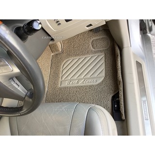 พรมดักฝุ่นไวนิล CAMRY 2006-2011 รุ่น VINYL MAT รีดขอบสีครีม เต็มคัน