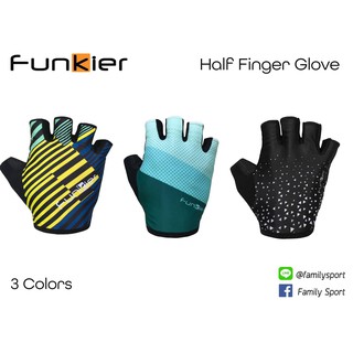 ถุงมือครี่งนิ้ว/Funkier/GLVR-122F