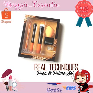 แท้💯 เซ็ตแปรงแต่งหน้า สำหรับเตรียมความพร้อมให้แก่ผิว Real Techniques 5 Tools Flawless Complexion Prep &amp; Prime Set