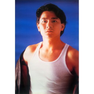 โปสเตอร์ รูปถ่าย ดารา หนัง หลิว เต๋อหัว ผู้หญิงข้าใครอย่าแตะ Andy Lau 劉德華 A Moment of Romance 1990 POSTER 21”x31” V1