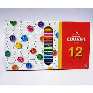 ภาพหน้าปกสินค้าสีไม้ Colleen 12แท่ง 12สี  สีสวย ระบายเรียบเนียน ที่เกี่ยวข้อง