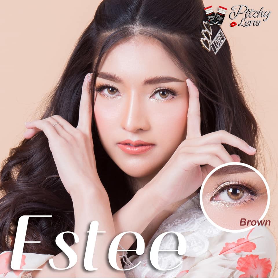 pitchylens-estee-brown-contactlens-บิ๊กอาย-คอนแทคเลนส์-ราคาถูก-แถมตลับฟรี-pitchylens