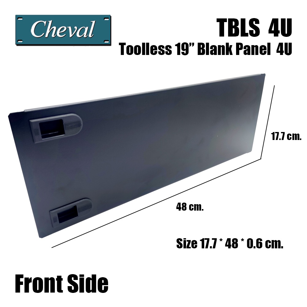 cheval-tool-less-filler-panel-4-u-แผ่นปิดช่องว่างระหว่าง-u-ของตู้-rack-19-แบบล็อคสไลด์สามารถติดตั้งได้อย่างง่ายดาย