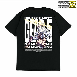 เสื้อยืด ลายการ์ตูนอนิเมะ One Piece MONKEY D LUFFY GEAR 5 FIFTH NIKA V8