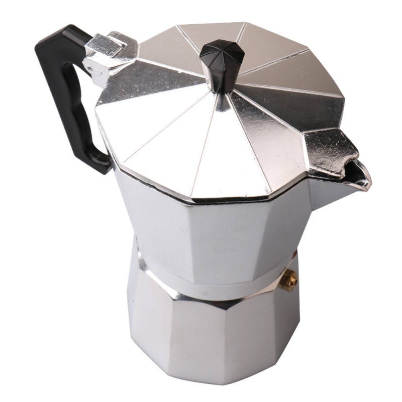 หม้อชงกาแฟสดมอคค่าพอท-moka-pot-อลูมิเนียม-3-ถ้วย-กาต้มกาแฟสด-ที่ต้มกาแฟสด