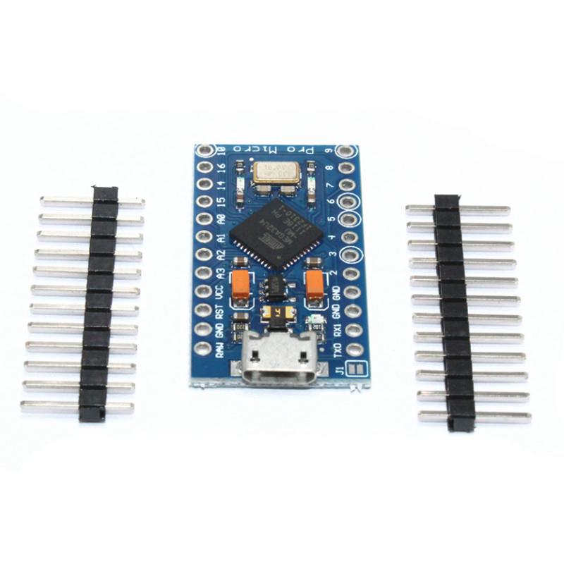 Pro Micro ATMEGA32U 4 5 V 16 MHz อุปกรณ์เสริมสำหรับ Arduino | Shopee ...