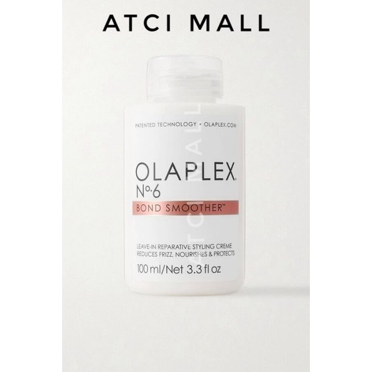 olaplex-no-6-bond-smoothesmoother-100-ml-กู้ผมพังกลับมานุ่มสวย-ใช้ดีจริงต้องลองดูคะ