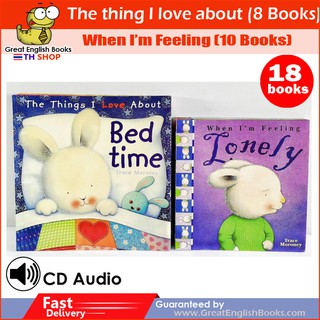 *พร้อมส่ง* น้องกระต่ายถ้วยฟู เรียนรู้เกี่ยวกับอารมณ์และความชอบของเด็กๆ when i feel+The Things I Love+CD 2แผ่น