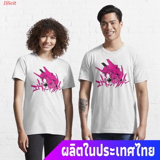 Illicit เสื้อยืดแขนสั้น Evangelion Eva T-shirt classique Essential T-Shirt Sports T-shirt