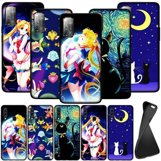 เคสโทรศัพท์มือถือลายการ์ตูน Sailor Moon สําหรับ Samsung Galaxy A02S J2 J4 Core J5 J6 Plus J7 Prime J6 + A42 +