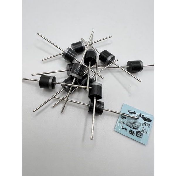4 Pezzi Diodo Radrizzatore 6A10 - 6A 1000V - MIC - Per Alimentatori E Circuiti Elettronici - Foto 3
