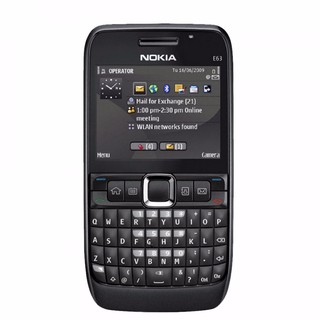 โทรศัพท์มือถือโนเกียปุ่มกด NOKIA  E63  (สีดำ) 3G/4G  รุ่นใหม่2020