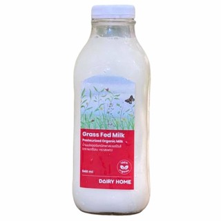 นมแดรี่โฮมกราสเฟด GRASS FED  MILK  946 cc.***จัดส่งสินค้าเฉพาะในเขตกรุงเทพฯและปริมณฑลเท่านั้น***