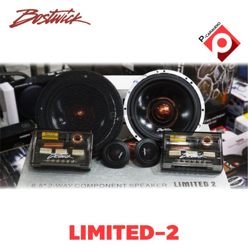 bostwick-limited2-ลำโพงแยกชิ้นรถยนต์-2-way-ขนาด-6-5-นิ้ว-กำลังขับสูงสุด-200watts-ราคา-2970บาท