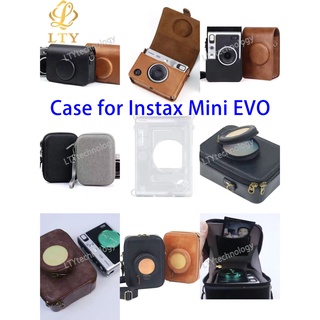 เช็ครีวิวสินค้าInstax Mini Evo กระเป๋าเคสใส่กล้อง สําหรับ Fujifilm Instax Mini Evo