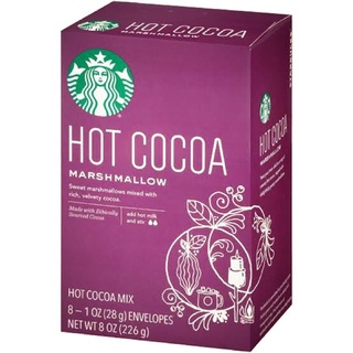 Starbucks hot cocoa marshmallow สตาร์บักส์ hot cocoa มาชเมลโล่