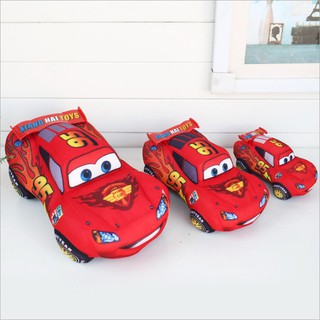 ตุ๊กตา ยัดไส้นุ่ม รูปรถยนต์ Lightning McQueen ของขวัญ ของเล่นสำหรับเด็ก ขนาด 17 ซม. - 25 ซม. ASD1107