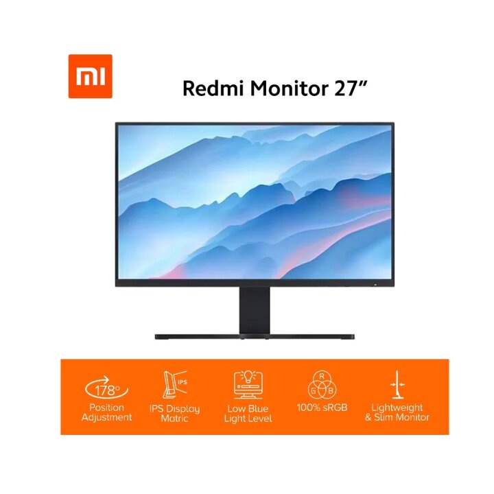 Xiaomi Mi Desktop Monitor 27" | จอคอมพิวเตอร์ 27 นิ้ว ความคมชัด FHD ...