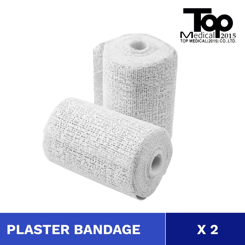PRIME ModRoc Plaster of Paris bandage full carton 24 ม้วน size: 2.7 m 4 ...