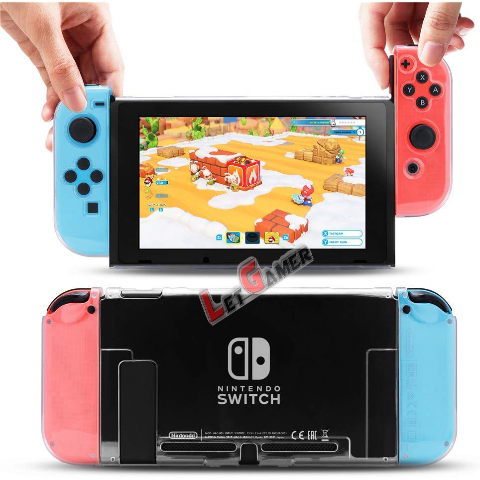 ภาพหน้าปกสินค้าเคสใส เนื้อนิ่ม กันกระแทก Nintendo Switch Case