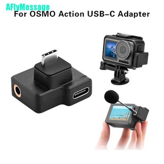 ภาพหน้าปกสินค้า[COD] อะแดปเตอร์ AFM Original DJI CYNOVA OSMO Action Dual 3.5 มม. USB-C สําหรับ OSMO Action ซึ่งคุณอาจชอบราคาและรีวิวของสินค้านี้