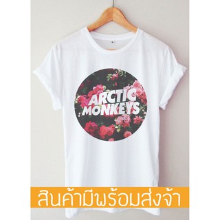 เสื้อยืดพิมพ์ลายแฟชั่น2tOs /เสื้อวง Arctic Monkeys! เสื้อยืดคอกลมผ้าฝ้าย