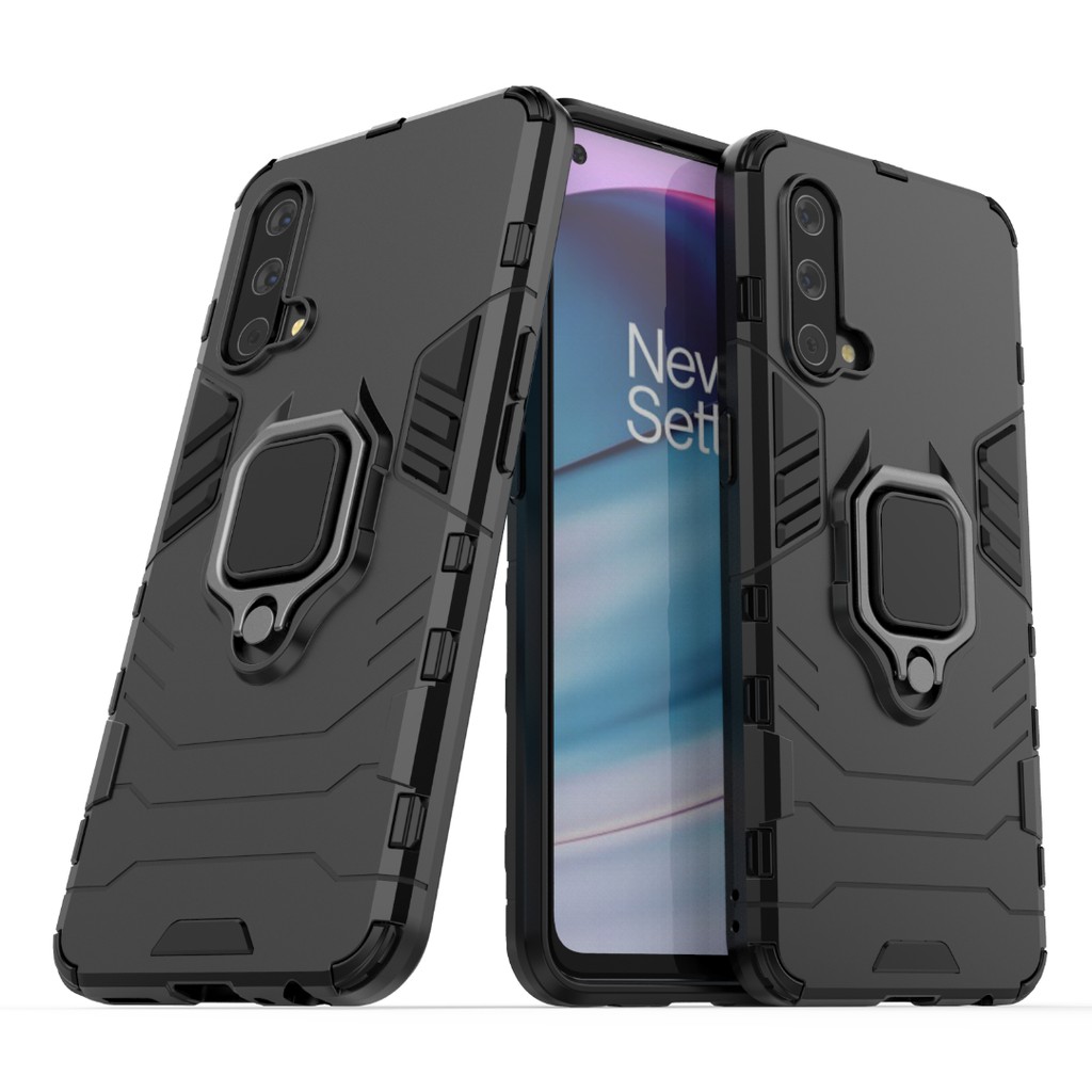 เคส-oneplus-nord-ce-5g-พลาสติกแบบแข็ง-armor-shockproof-phone-case-back-cover-oneplus-nordce-n10-5g-n100-n200-กรณี-ฝาครอบ