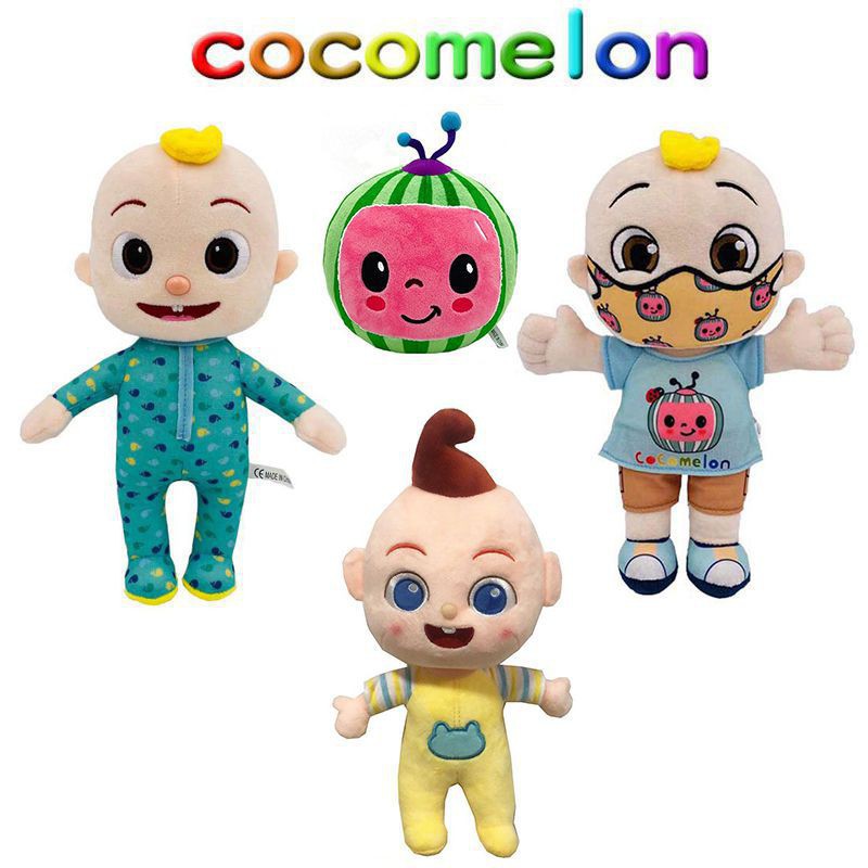 ราคาและรีวิวตุ๊กตา Cocomelon Jj ของเล่นสําหรับเด็ก ขนาด 26 ซม. / 10 นิ้ว 2 ชิ้น