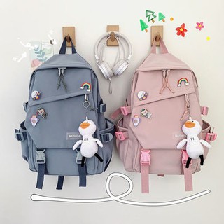 💓กระเป๋าแฟชั่นเกาหลีน่ารัก ๆ ▶ Hot sale! Japanese Harajuku student schoolbag / ins กระเป๋าเป้แฟชั่นน่ารักสไตล์เกาหลี