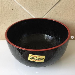 ถ้วย ถ้วยญี่ปุ่น ใส่ข้าว มิโสะ ใบใหญ่ สีดำตัดกับแดง japan style วัสดุอย่างดี ดีไซน์สวย นำเข้าเครื่องล้างจานได้ ของใหม่
