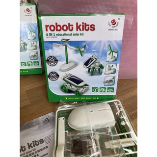 ส่งจากกทม. Robot Kitsของเล่นDIY 6in1 พลังงานแสงอาทิตย์ งานวิทย์ส่งครู