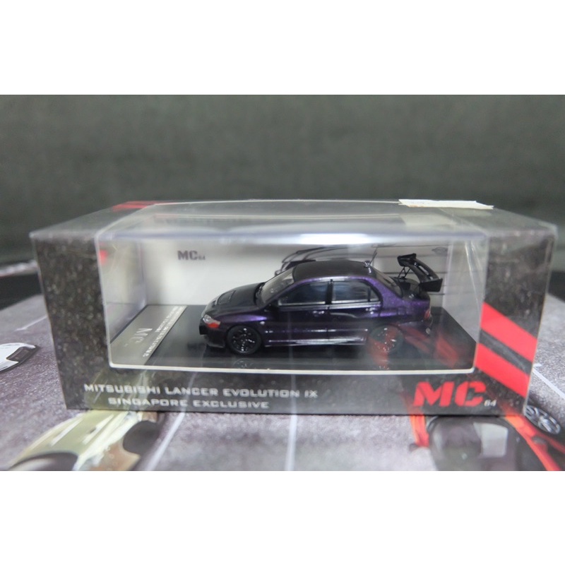 MC64 Mitsubishi Lancer Evolution IX Singapore exclusive 1/64 600คันทั่ว ...